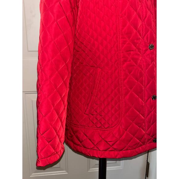 Calvin Klein Red Puffer Jacket / Coat Large Winter - Picture 9 of 16